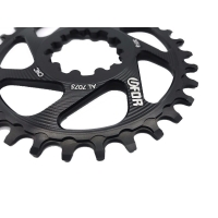 UFOR Round Chainring 30T Black DM