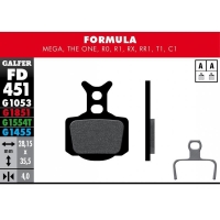 Pastilla de freno Galfer standard Formula Mega One R0 R1 RX