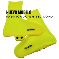 VeloToze Cubrezapatillas de Silicona Alto Amarillo