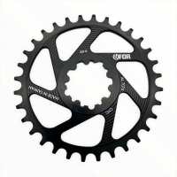 UFOR Round Chainring 32T Black Boost DMB