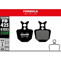 PASTILLAS FRENO GALFER DISCO STANDARD BRAKE PAD FORMULA ORO