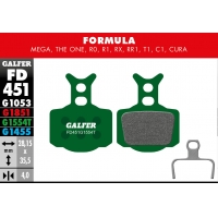 PASTILLAS FRENO GALFER DISCO PRO BRAKE PAD FORMULA R - MEGA