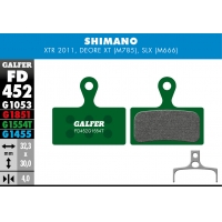 PASTILLAS FRENO GALFER DISCO PRO BRAKE PAD SHIMANO XTR - SLX