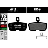 PASTILLAS FRENO GALFER DISCO STANDARD BRAKE PAD AVID CODE R