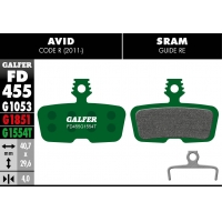 PASTILLAS FRENO GALFER DISCO PRO BRAKE PAD AVID CODE R (11-)