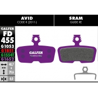 PASTILLAS FRENO GALFER DISCO E-BIKE BRAKE PADS AVID CODE R (