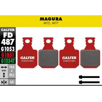 PASTILLAS FRENO GALFER DISCO ADVANCED BRAKE PAD MAGURA MT5 -