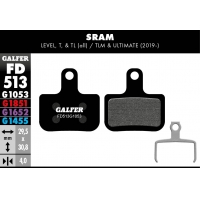 PASTILLAS FRENO GALFER DISCO STANDARD BRAKE PAD SRAM LEVEL T