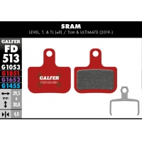 PASTILLAS FRENO GALFER DISCO ADVANCED BRAKE PAD SRAM LEVEL,