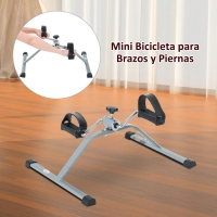 Mini Bicicleta Estática de Acero para Pedalear Aparato – 40 x 53 x 29cm