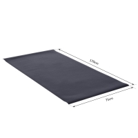 Alfombra de Fitness Cinta de Correr Yoga Gimnasio Protectora de Suelo 4mm 170x75cm