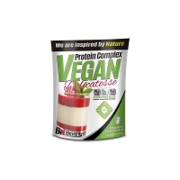 Vegan Protein Delicatesse contiene una mezcla de aislado de proteínas vegetales del más alto valor biológico (guisante y arroz) con el Exclusive Superfood Mix (Moringa, Chlorella, Semillas de Chía, Spirulina, Moringa, Psyllium y Salvado de trigo) con unos beneficios reconocidos.