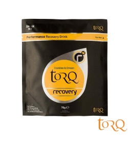 TORQ RECOVERY CAJA DE10 SOBRES INDIVIDUALES 50G COOKIES Y CREAM