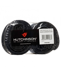 BLISTER 2 CAMARAS HUTCHINSON 27.5x1.70-2.35 VALVULA STANDARD 40 mm