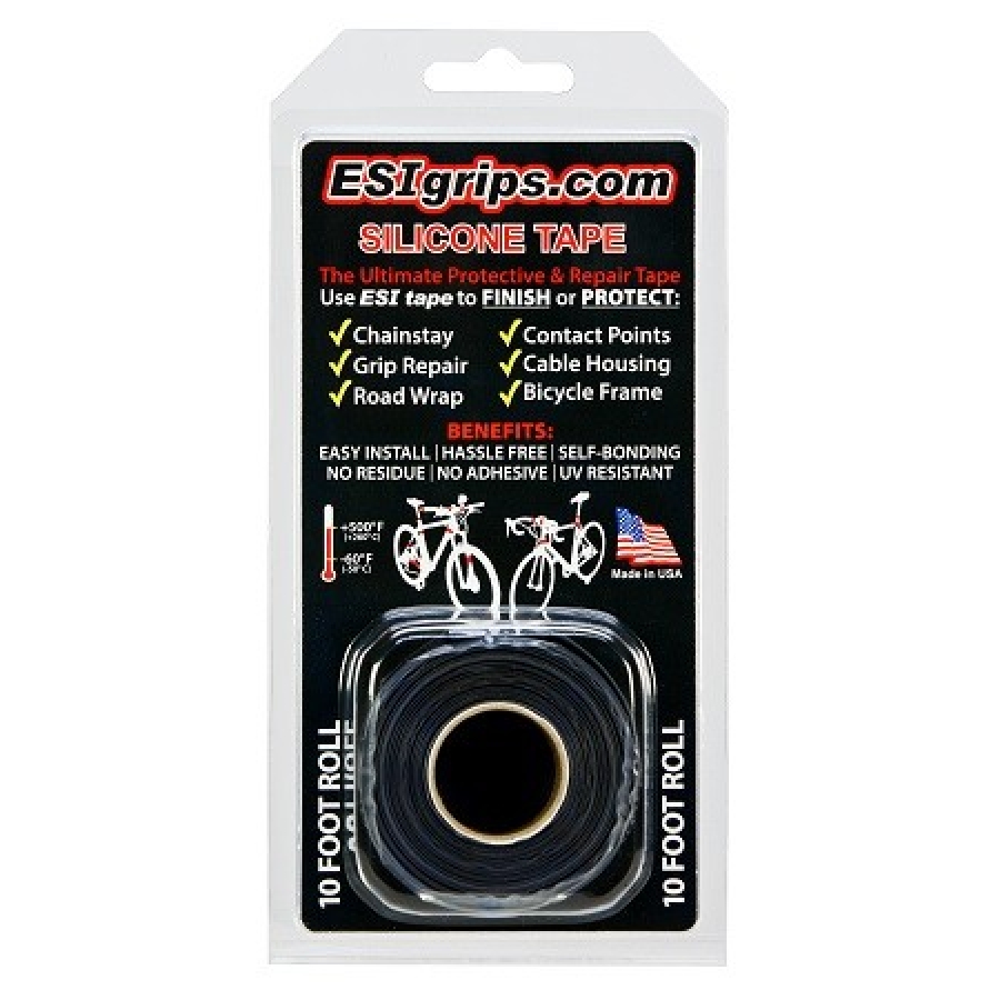 ESIgrips Silicone Tape 10´ Roll Black (cinta de silicona)