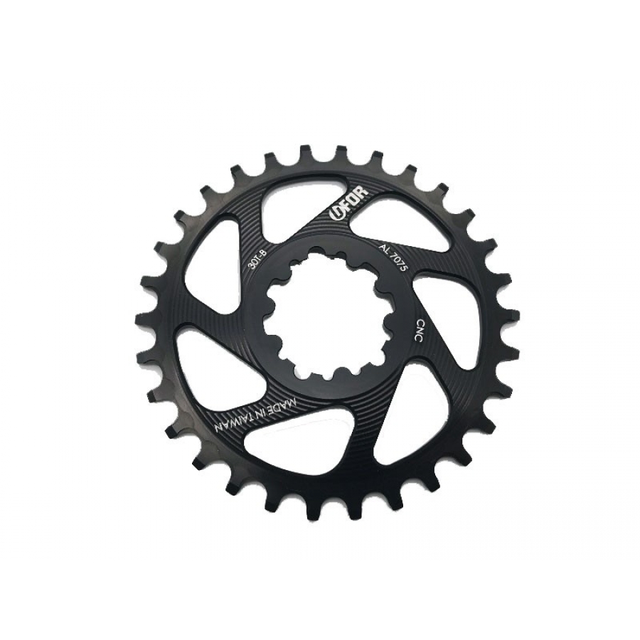 UFOR Round Chainring 30T Black DM