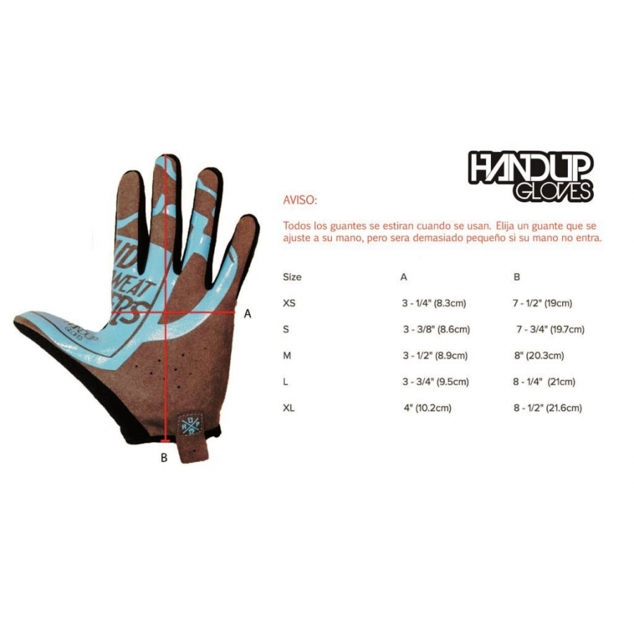 Handup Pinned Gloves - Warp Speed