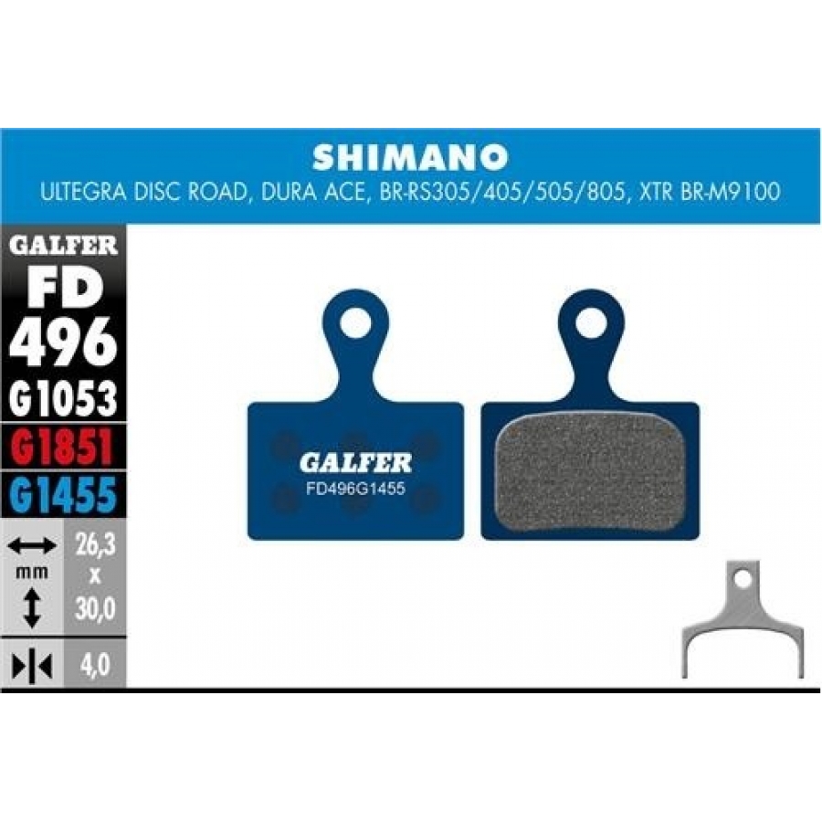 Pastilla de freno Galfer standard Shimano Ultegra Disc Road