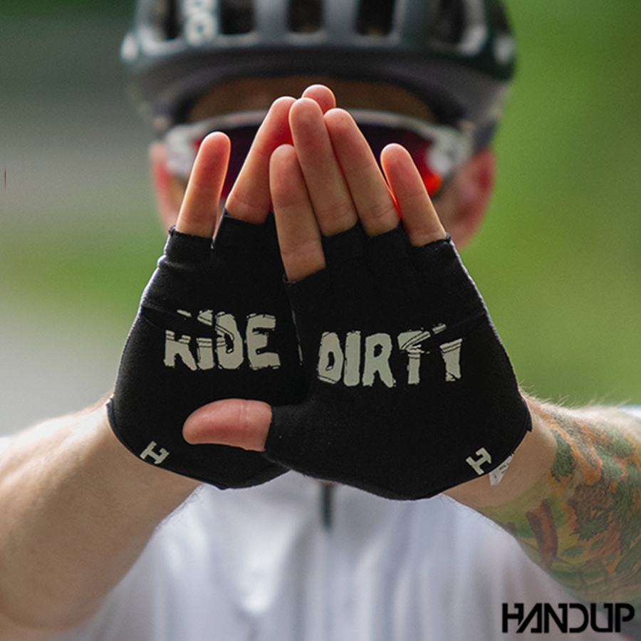 Handup Gloves Shorties - Black/White Prizm