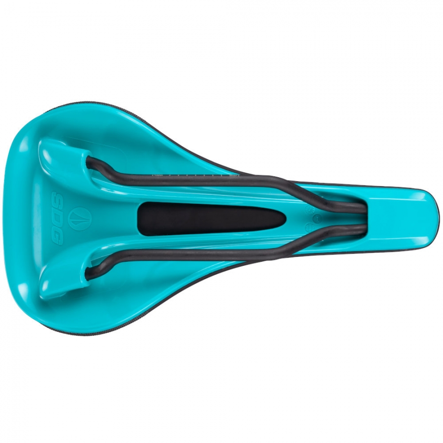 SDG - Bel Air V3 Lux-Alloy Matte Black Rails - Base Turquois