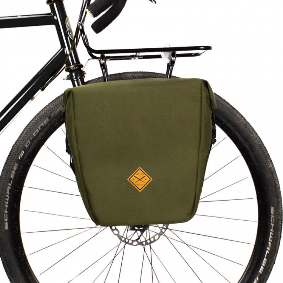 PANNIER - SMALL - ALFORJA RESTRAP OLIVA 13L