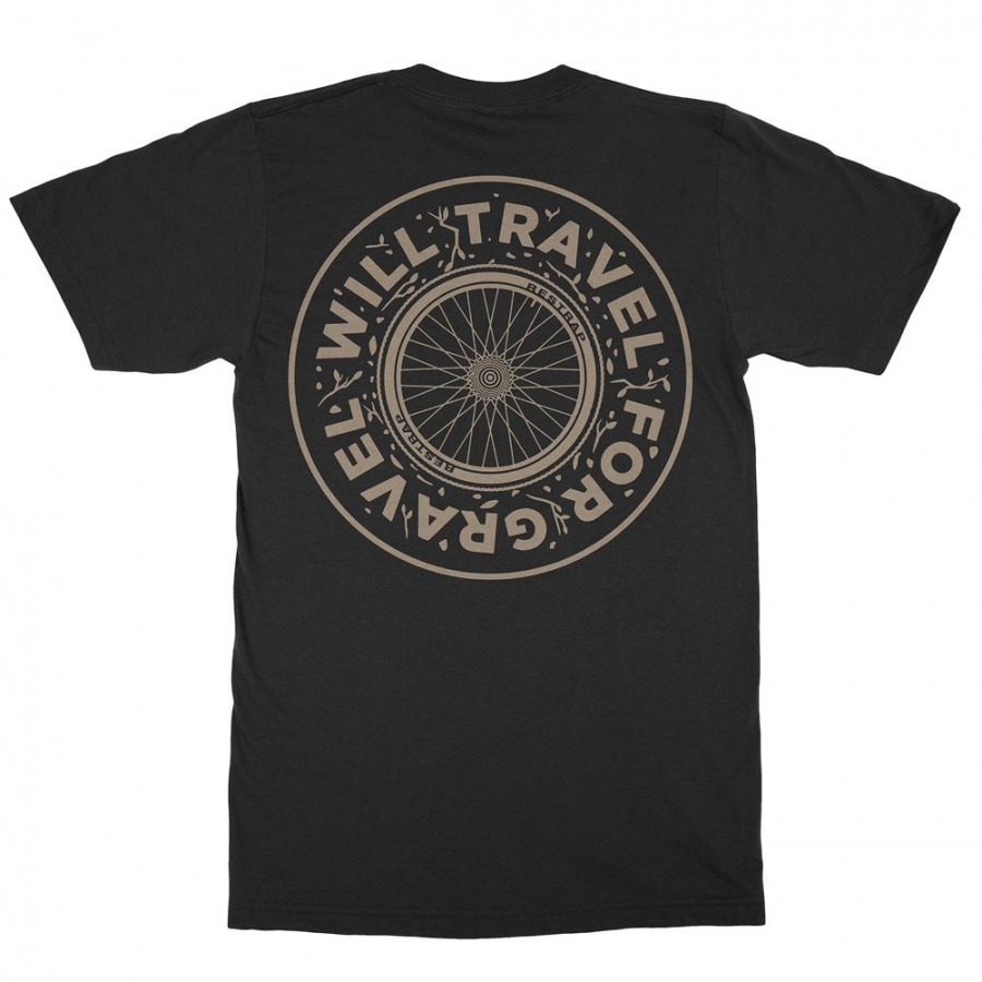 T-SHIRT - WILL TRAVEL FOR GRAVEL - CAMISETA RESTRAP WILL TRA