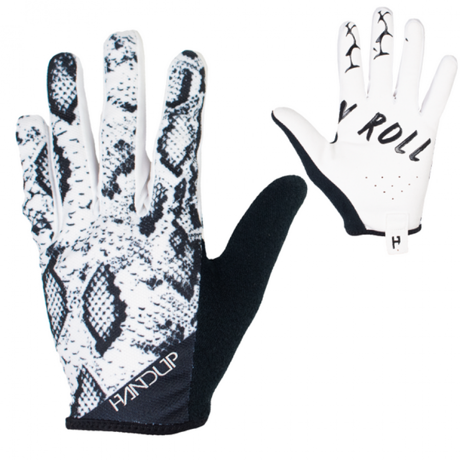 GUANTES HANDUP GLOVES - WHITE SNAKE - TALLA M