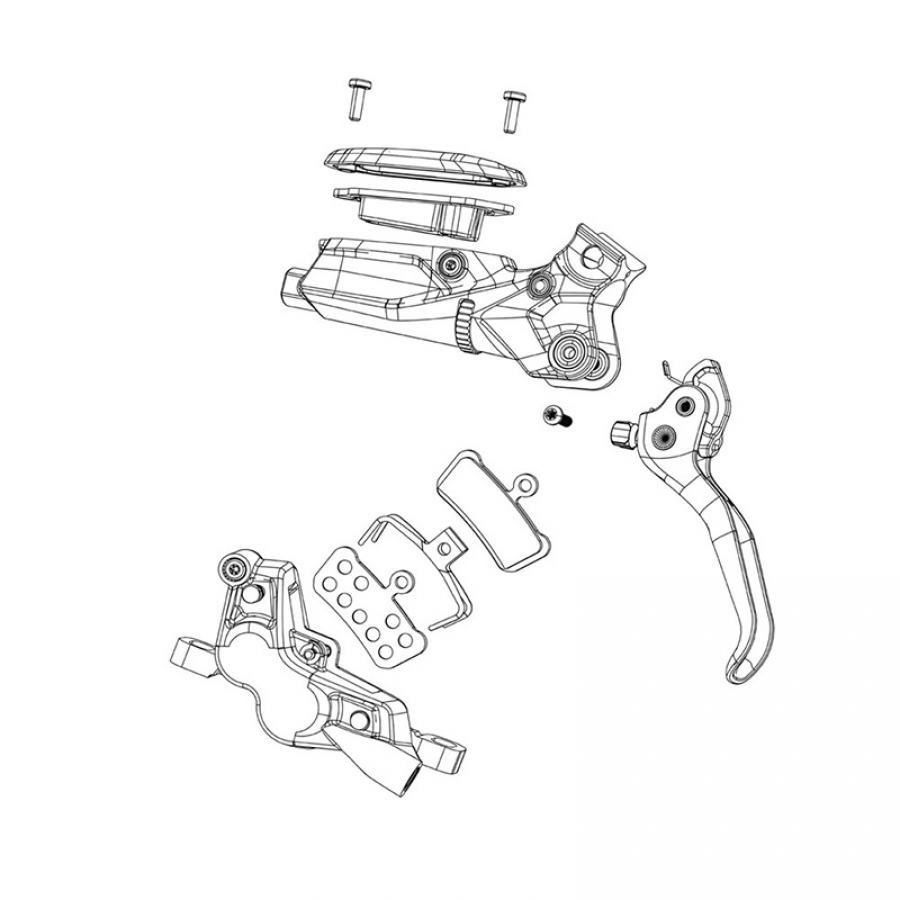 JUEGO DE TAPONES PROTECTORES SRAM PARA LATIGUILLO FRENO LEVE