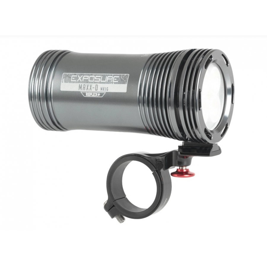 LUZ DELANTERA EXPOURE LIGHTS MAXX-D MK16 GUN METAL BLACK - M