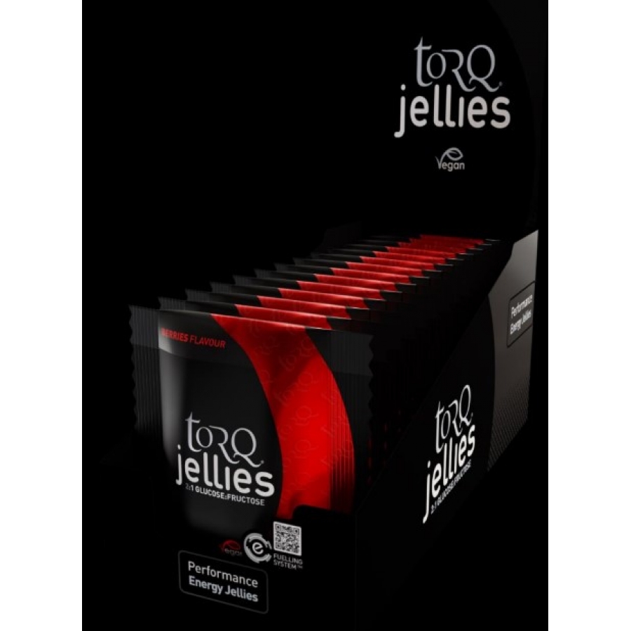 TORQ JELLIES - BERRIES (BOX OF 15) - GOMITAS ENERGÉTICAS MAS