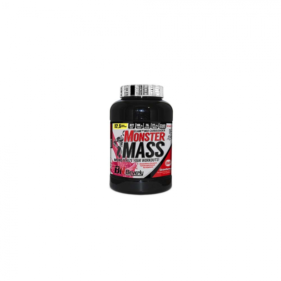 
MONSTER MASS el ganador de peso mas potente que jamás se haya fabricado. Mas energía y durante mas tiempo, mas fuerza, mas resistencia. MONSTER MASS es un Weight Gainer Recuperador de última generación potente, superior y diferente al resto de Weight Gainers. 

 