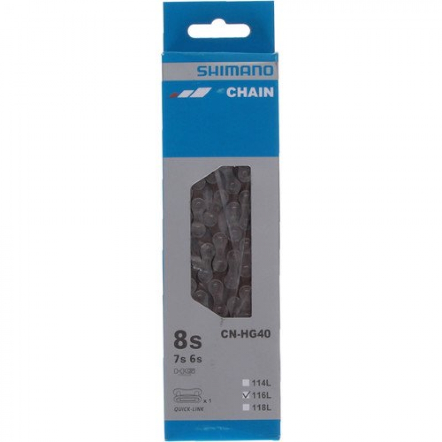 CADENA SHIMANO 116 ESLABONES CNHG40 6-7-8V