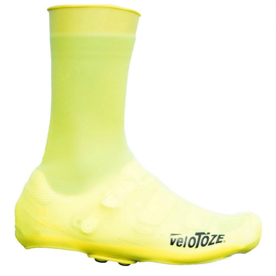 VELOTOZE CUBREZAPATILLAS DE SILICONA ALTO AMARILLO - TALLA L