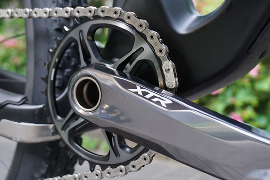 Bielas Shimano XTR con potenciómetro 4iiii